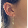 PENDIENTES STARS GOLD