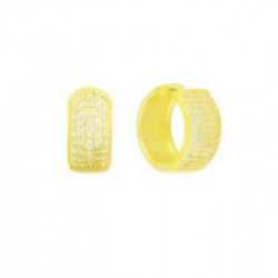 PENDIENTES DIAMOND GOLD