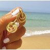 PENDIENTES RODAS WHITE GOLD
