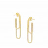 PENDIENTES PARDO MAXI GOLD