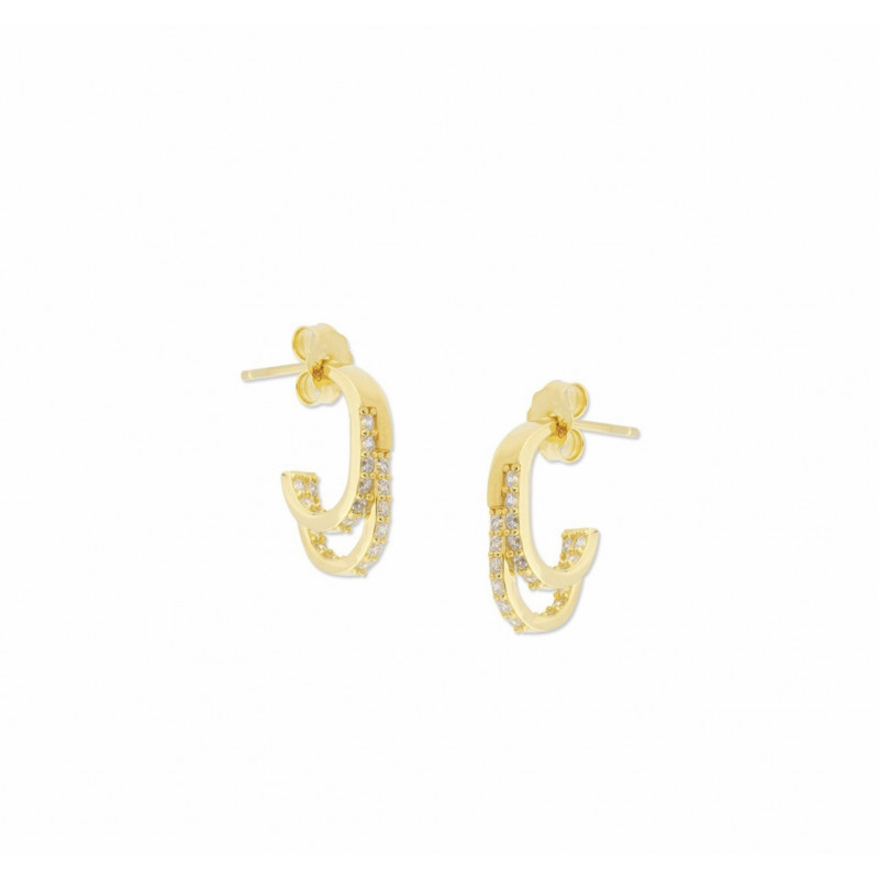 PENDIENTES PARDO MINI GOLD PENDIENTES PARDO MINI GOLD